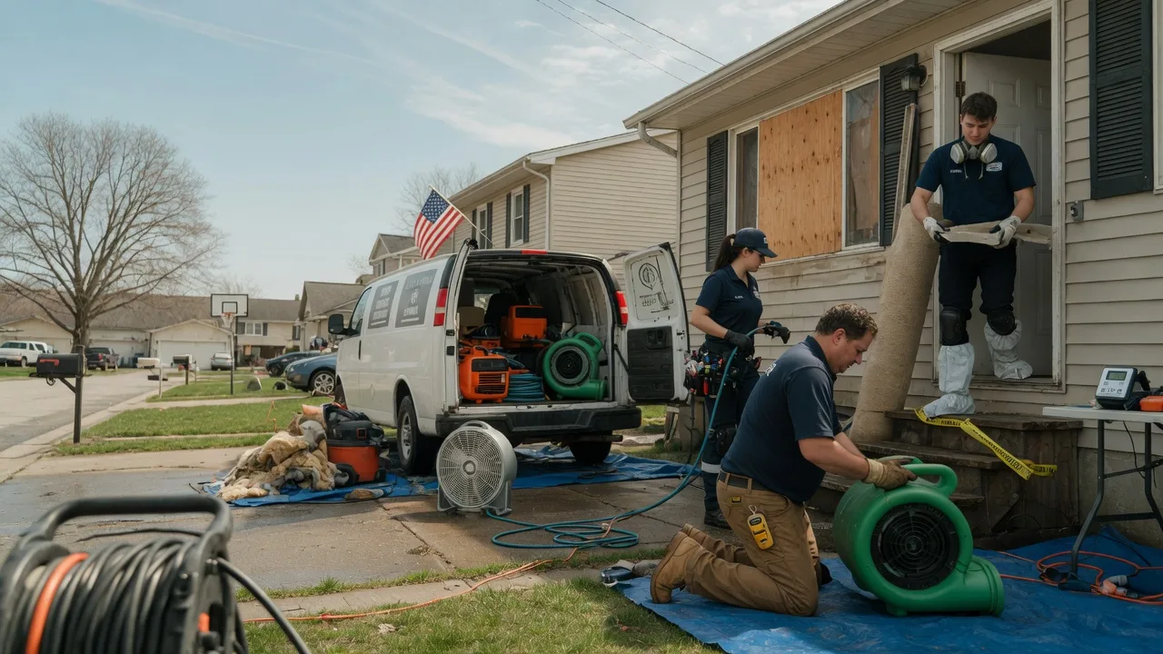 Water Damage Restoration in Oxford, WI near me